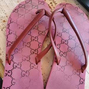 Authentic Gucci Flip Flops